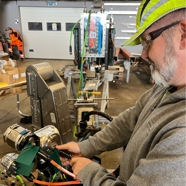 A modified robotic tool sees the light of day!