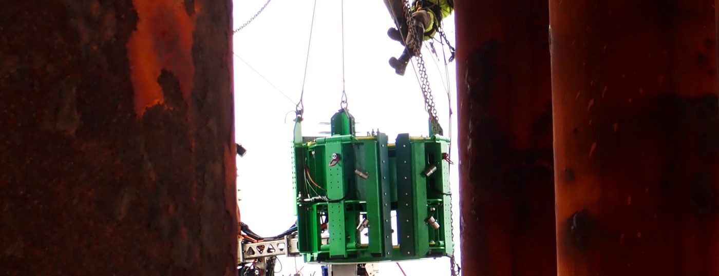 A caisson replacement job well performed